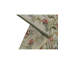 Hand-Knotted High-Quality Ivory, Green, and Red Area Rug