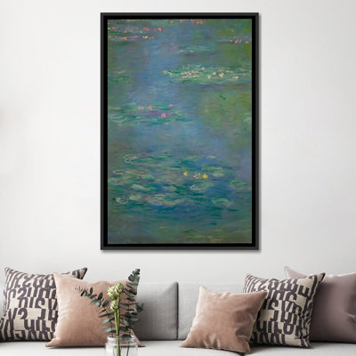 Nymphéas, détail, 1903 par Claude Monet - reproduction d'art