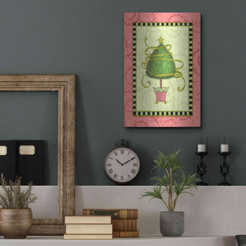 «Holiday Tree 3» par Viv Eisner, H 16 po x l 12 po