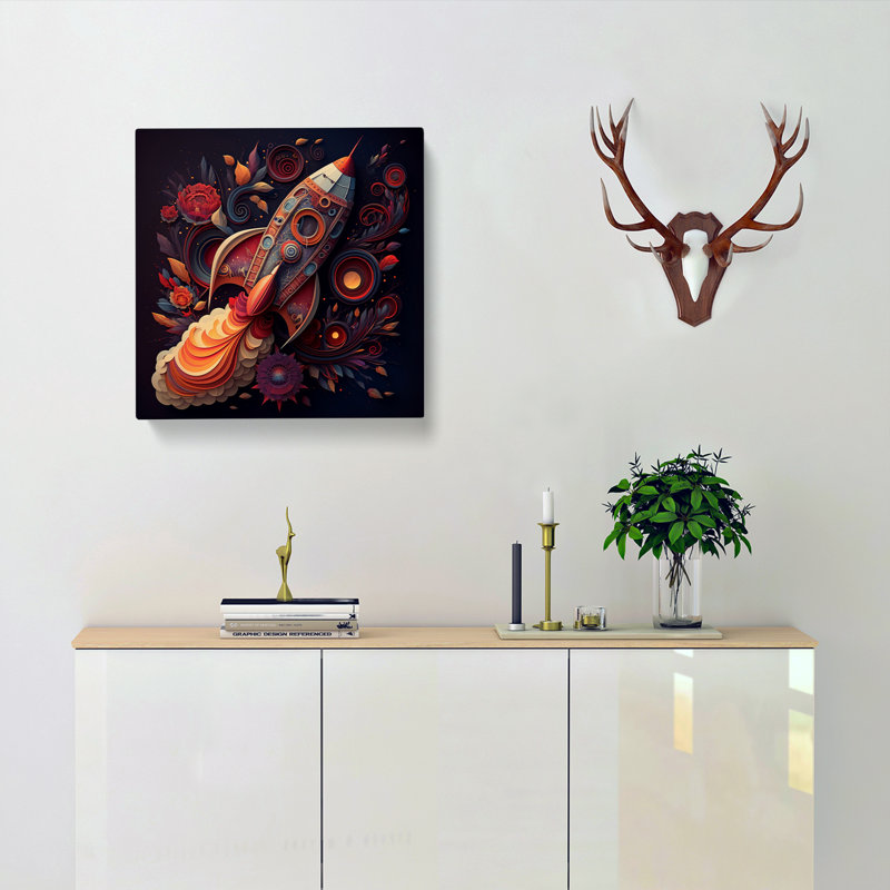 Wrapped Canvas Print, 35cmH x 35cmW
