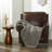 Donna Sharp Dove Chenille Knitted Throw-1541640211