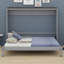 Lit escamotable mural peu encombrant avec ports USB-126671693