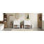 Ensemble de meuble-lavabo simple 60 po avec lavabo en céramique 60 po-1846295136