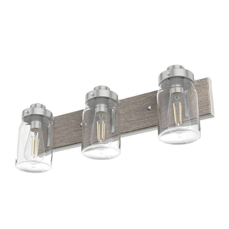 Devon 3 - Light Dimmable Vanity Light, Brushed Nickel
