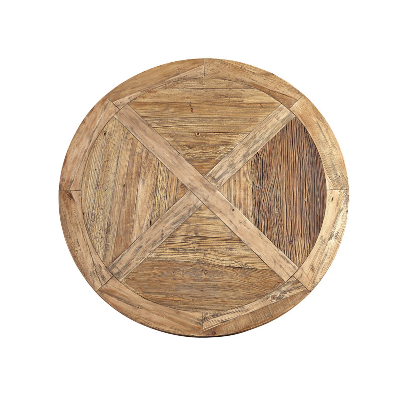 Rosedale Round Pine Wood Dining Table