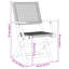 12 2 - Person Wood Patio Dining Set with Square Table-100749297