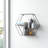 Clarisa Wall Shelf, Hex Design Wire Shelf Kit