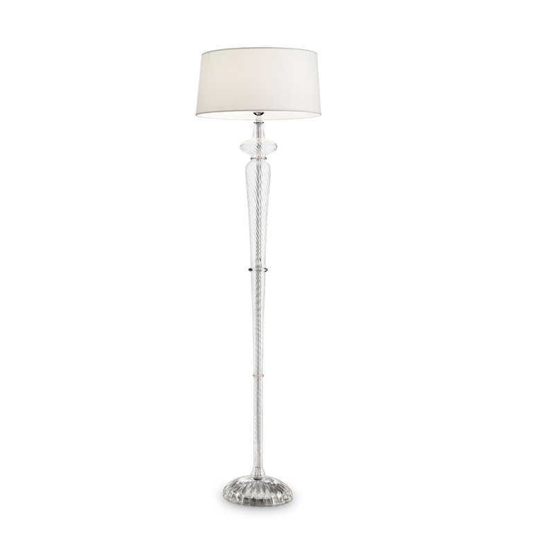 Lampe sur pied traditionnelle 68,9 po Hammonds, Blanc