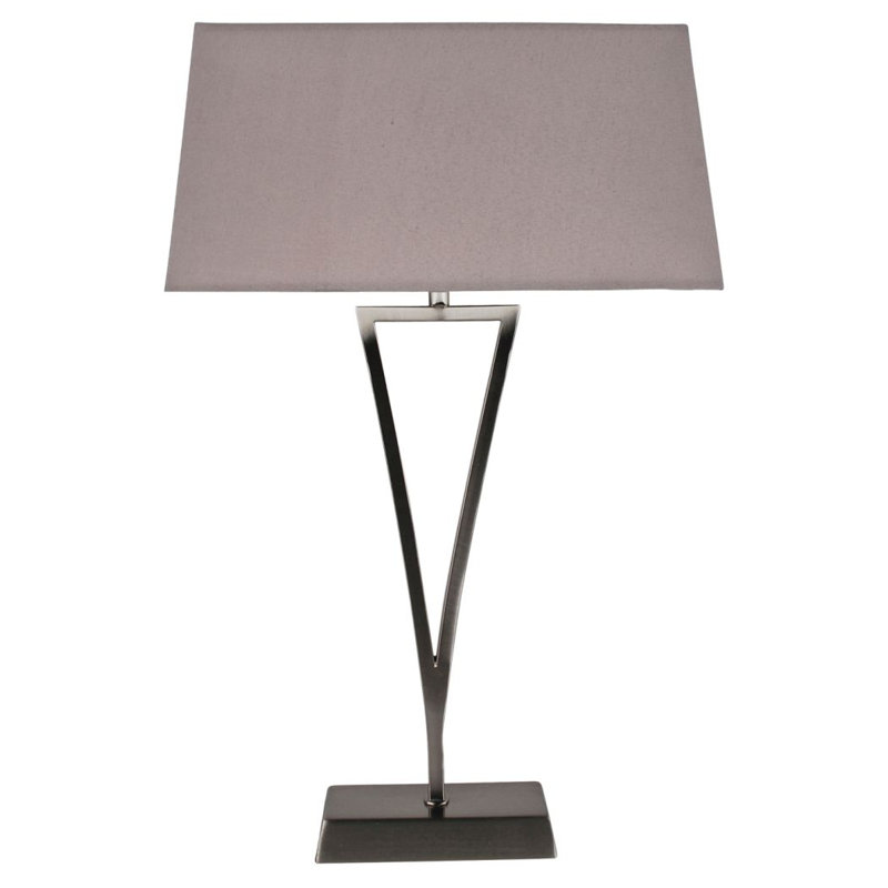 Metal Table Lamp, Mocha