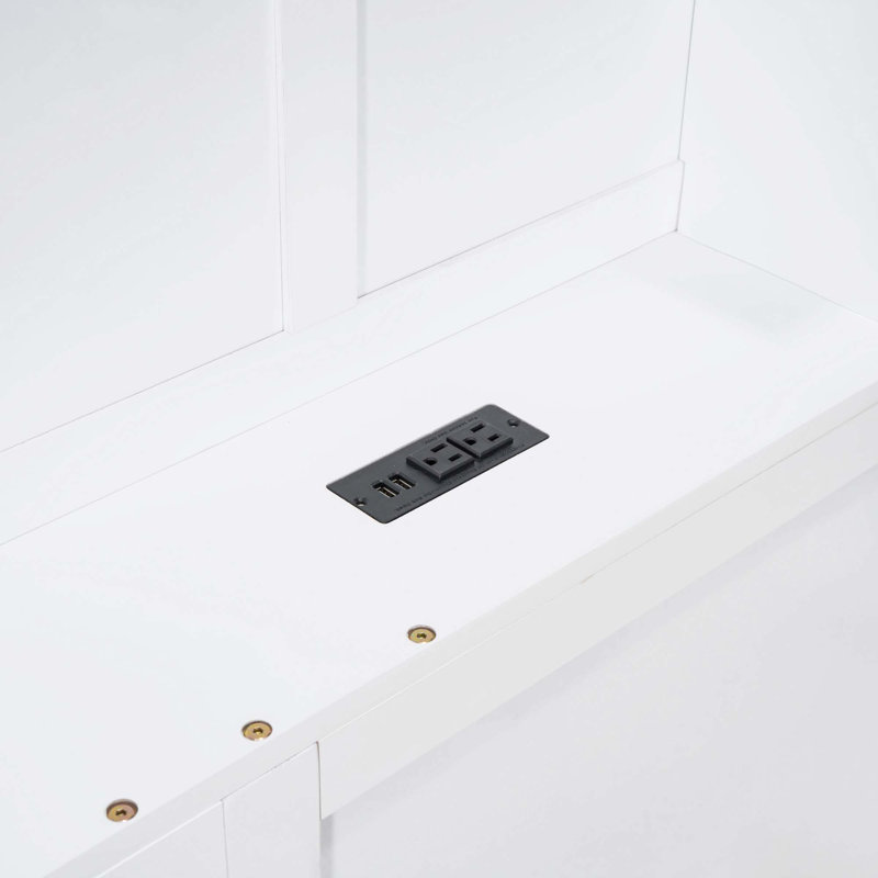 Lit maison avec fenêtre, tiroirs de chevet, tablettes et port USB pour une chambre à coucher confortable et fonctionnelle