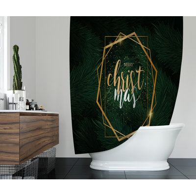 Rideau de douche simple