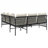 Bay Isle Home? 2 Piece Patio Sofa Set With Cushions Poly Rattan-1058401096-1058401100