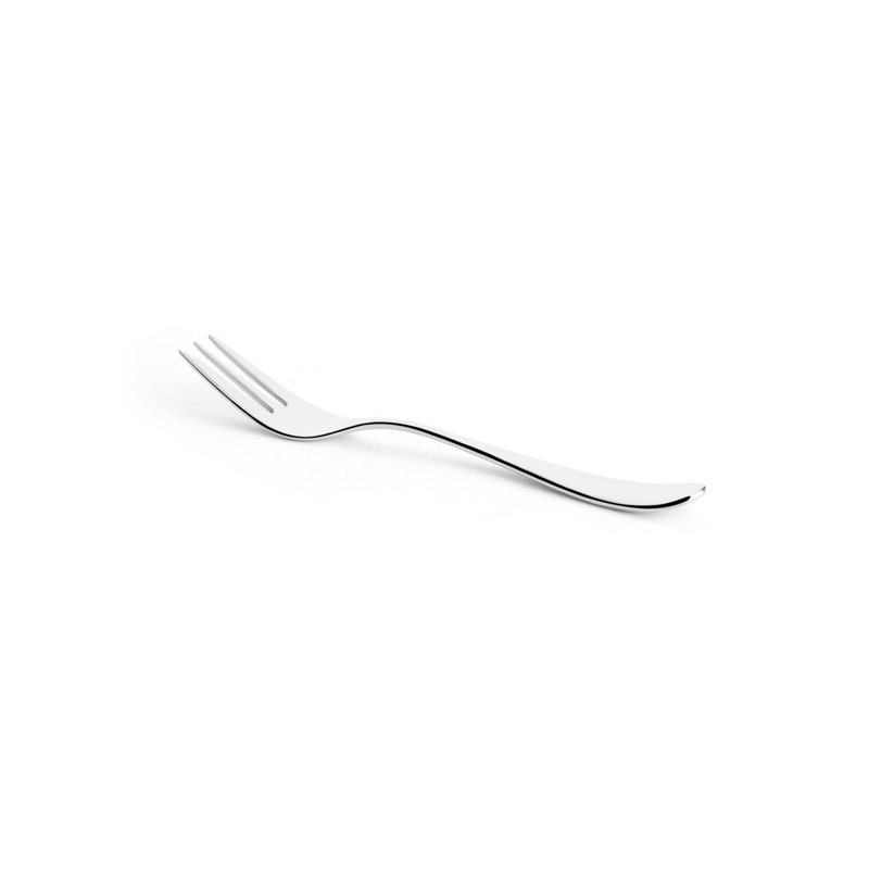 Clista Stainless Steel Cake Fork | Silver, | 6.1" | Set of 12