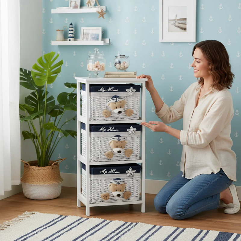 3 Drawer Storage Drawer