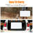 8ft Party Trip Folding Table. Portable Plastic Camping Heavy-duty, Waterproof, Easy To Assemble. High Load. White Picnic Events For Camping, Parties. Foldable Transport.-534762382