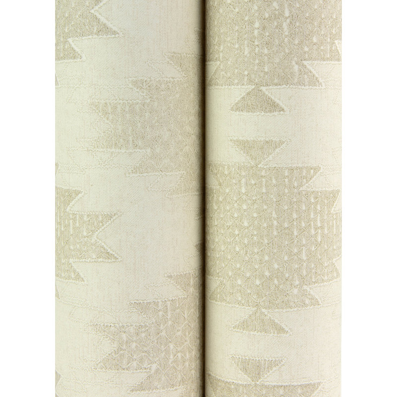 Stitched Heirloom Wallpaper, Brown