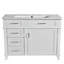 Meuble-lavabo de 30 pouces avec lavabo en céramique, tablette réglable, porte à fermeture en douceur et trois tiroirs à fermeture en douceur-1836464979
