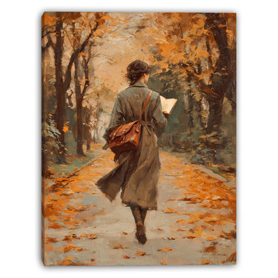 Art automnal sur toile tendue