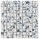 Strawberry Fields 11-5/8" x 11-5/8" Porcelain Mosaic Floor and Wall Tile
