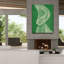 «Emerald Motion 2» par Incado, art mural sur toile-1888132094