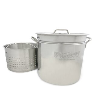 Bayou Classic 1101 10-qt Stainless Steel Fry Pot Perfect For