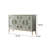 American Vintage Shoe Cabinet Side Cabinet 15 Pair Shoe Storage Cabinet
