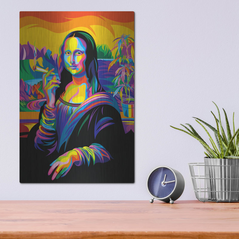 " Mona Lisa " by Bob Weer, 16" H x 12" W