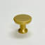 Solid Brass "Collin" Round Cabinet Knob-1233714094