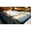 Antique Peking Chinese Allover Ivory 1890s Rug