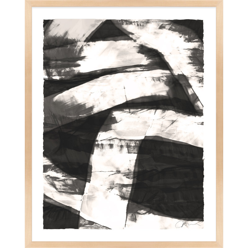 Convergence 1 Painting by Jacques Pilon, 20" H x 16" W x 1.25" D, Brown