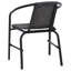 Fauteuil empilable en teck Gryselda-594460610