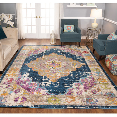 Larrick Oriental Indoor Rug