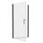 32" W x 72"H Pivot Frameless Swinging Shower Door-115722978