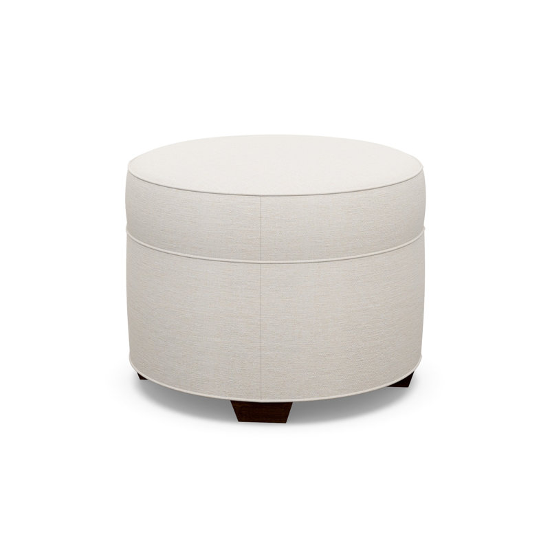 Round Ottoman, Walnut, 7245-70