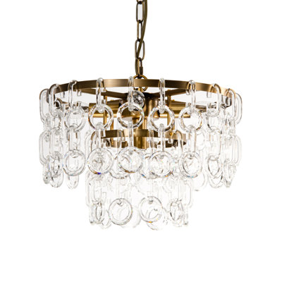 Kirkbride 5 - Light Crystal Chandelier
