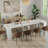 Multifunctional extendable console table
