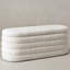 Banc de rangement rembourré en polyester de 46,5 po de largeur-563034049