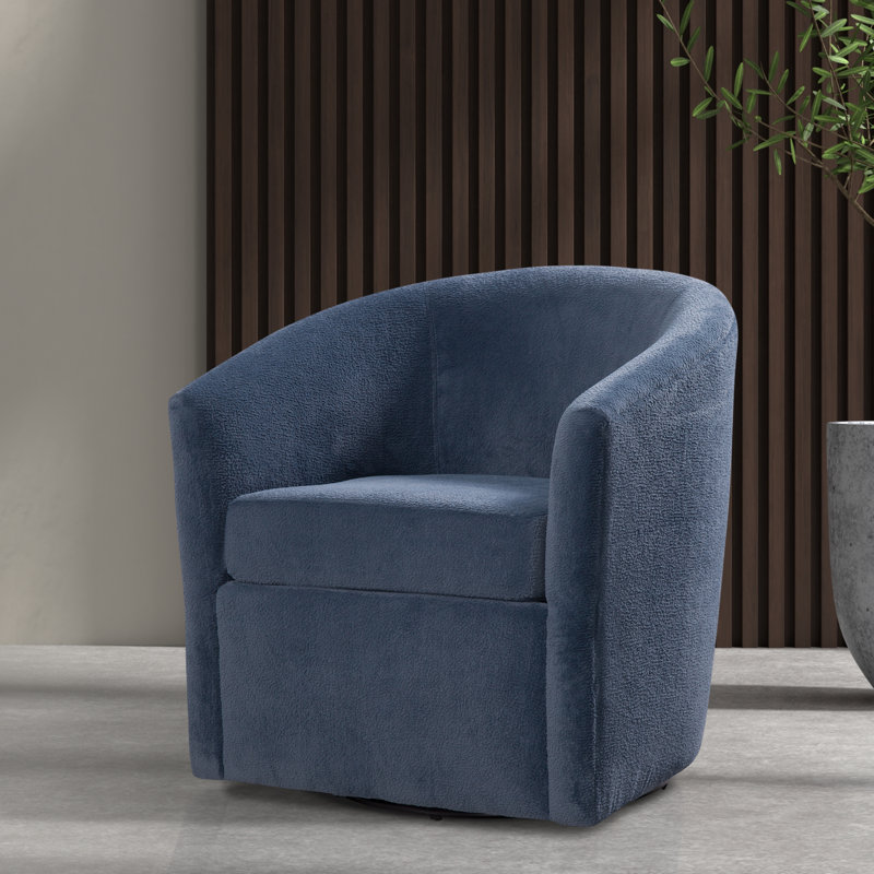 Fauteuil d'appoint pivotant en tissu de performance Odessa, fauteuil d'appoint, fauteuil pivotant, fauteuils de salon, fauteuil, fauteuil rembourré