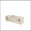 Canapé convertible de 71 pouces en velours beige rétro américain, convenant à un petit salon, une chambre à coucher ou un bureau-1765616746-1807402135