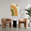 «Groovy 70S Disco Abstract Classic Retro Landscape Nature», art mural-433238680