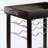 Johnnie Espresso Finish Utility Cart with Wheels, 33.05'' H X 24.30'' W X 18.30'' D