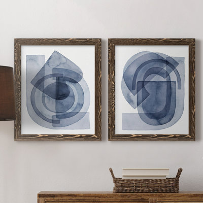" Cool Gears I " 2 - Pieces Painting Print