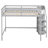 Gray Full Size Loft Bed With Functional Storage And Mounting Options - Space Efficient Bedroom Solution In Built-In For Use-1938766634