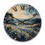 Horloge murale Blue Bonnets Field Pointillism I - Floral-531042807
