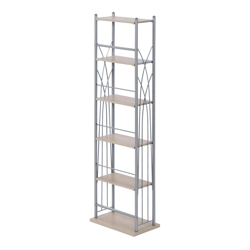 110cm H Media Shelves, Silver