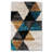 Chosposi HAND TUFTED SHAG POLYESTER ECO-FRIENDLY AREA RUGS - Multicolor | Geometric Design-444943251