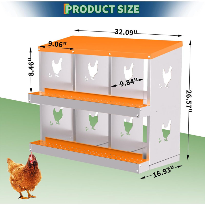 Nesting Boxes, Orange