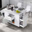 Îlot de cuisine avec rangement inclinable et armoire de rangement-475916398