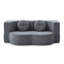 Canapé-lit pliant avec coussin-155779584