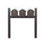 Balmoral Triple Mount Mailbox /w/ Pyramid Caps & Personalized Door Medallion (3 Mailboxes, Tri-Mount Rack, 3 Medallions)-1899717244-1899910247